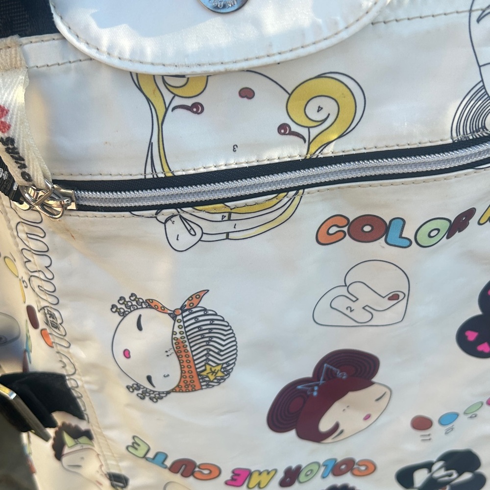 Used Colorful Graphic Tote Bag - Picture 3 of 10